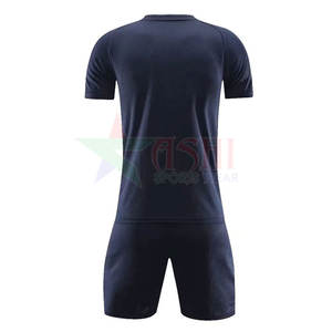 Conjunto de Pantalones Cortos de Jersey Sublimados, Transpirables, Ecológicos, Talla Grande, Uniforme de Fútbol Personalizado con Diseño a Medida - Product Image 3
