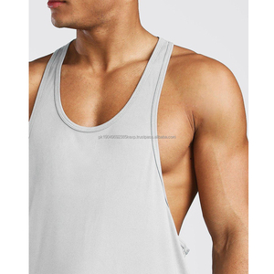 Débardeur pour homme, vêtements de sport et d'entraînement, design personnalisé, séchage rapide, prix de gros - Product Image 4