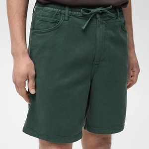 Shorts en jean décontractés pour hommes, 100 % coton, respirants, écologiques, avec cordon de serrage, pour l'été, vente en gros OEM, prix abordable - Product Image 4