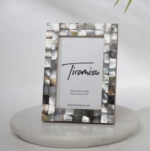 Antique style pearl shell inlay portrait photo <b>frame</b> good quality mosaic <b>frames</b> for <b>album</b> photos - Product Image 6