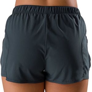 Shorts de course légers gris foncé pour femmes, séchage rapide, respirants, pour la gym, l'entraînement, le fitness, avec poches latérales - Product Image 5