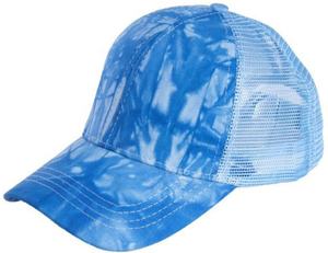 Custom Retro Vintage Cotton Adjustable Denim Hole Dad Hat <b>Blank</b> Solid Mesh Ponytail Baseball <b>Cap</b> Distressed Washed Sports <b>Cap</b> - Product Image 5