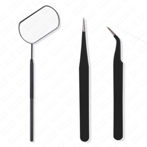 Professional Eyelash Extension Tweezers Stainless Steel Mirror Lash Lifting <b>Tool</b> Precision Volume Lash Application - Product Image 4