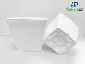 Maceta de plástico de Hortensia, duradera, ligera, resistente a las grietas con drenaje, perfecta para flores de interior y exterior - Product Image 3