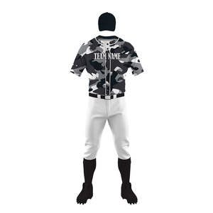 Uniformes de Béisbol Impresos de Calidad Profesional Diseñados para Atletas que Requieren Máxima Comodidad 100% Poliéster Transpirable de Secado Rápido - Product Image 2