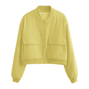 Veste universitaire personnalisée pour femmes, respirante, tendance streetwear, fabricant, commandes en gros - Product Image 6