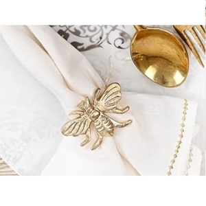 Anneau de serviette de table élégant pour service de dîner d'hôtel de luxe, accessoires de mariage, vaisselle - Product Image 3