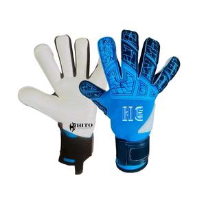 Gants de gardien de but, paume avant en latex de base neuf, caoutchouc pour le dos de la main 4 mm, caoutchouc hybride injecté, coupe hybride, enveloppe pour les doigts et le pouce - Product Image 5
