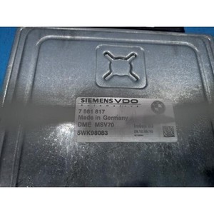 Module de commande du moteur (DME) d'occasion GENUINE 7561817 pour Série 5 E60, E61 2004-2007 - Product Image 4