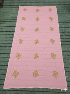 Lot de 12 châles hijab en mousseline pour femmes africaines, luxueux, brodés de fleurs et de strass, doux, légers et respirants pour l'été - Product Image 3