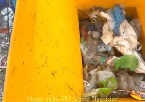 Machine de broyage de déchets à double arbre, semi-automatique, haute efficacité, 500 kg/h, pour recyclage industriel – Meilleures ventes - Product Image 6