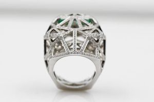 Anillo de Lujo con Cabeza de Pantera y Diamantes Cultivados en Laboratorio para Hombre, Plata de Ley 925, Anillo Geométrico con Diseño Animal, Joyería Hip Hop Personalizada de Fabricante - Product Image 2