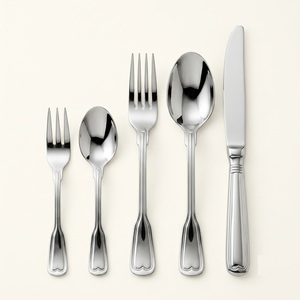 Ensemble de couverts modernes en acier inoxydable 3 pièces, finition miroir, pour restaurant et maison, meilleur prix - Product Image 6