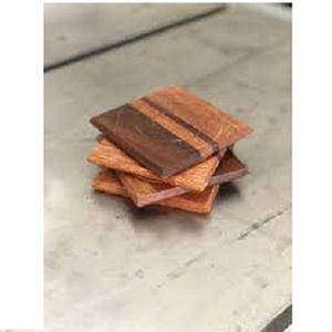 Direct Factory Prices Wooden Coaster with Customized Shaped Solid Wooden Made Coaster for <b>Table</b> Uses <b>walnut</b> coasters - Product Image 2