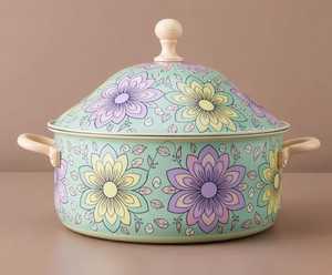 Cylindrical Polished Metal Container with Lid Geometric Cut Out Pattern Knob Handle Decorative Storage Ornamental Piece - Product Image 6