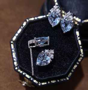 Pendientes de Aguamarina Natural Santa María con Acento Único, Hechos a Mano, Personalizados, Joyería Fina, Regalo Elegante para Mujer - Product Image 3