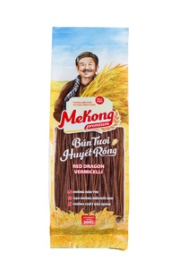 Nouilles de riz vietnamiennes premium au fruit du dragon 200g, vermicelles de riz naturellement colorés, fabricant OEM ODM - Product Image 5