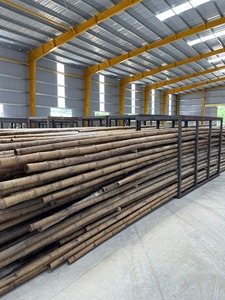 Poteaux en bambou polyvalents de haute qualité, piquets bruts robustes, tiges de support en bois renouvelables, VENTE CHAUDE, Blue Lotus Farm, personnalisables - Product Image 5