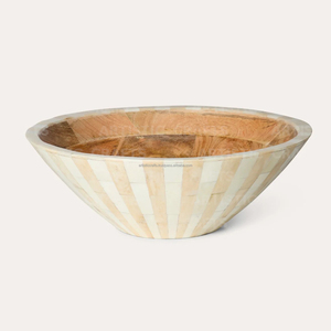 Meilleure vente bol de service en incrustation d'os Design moderne fait à la main écologique sans BPA jetable pour les fêtes soupe-bleu et blanc - Product Image 2