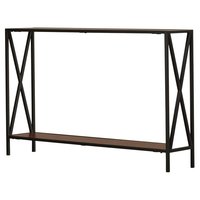 Table console moderne convertible en fer avec plateau métallique, design pliable pour hôtel et usage domestique, configuration gain de place pour entrée