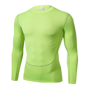Camisetas de Compresión de Manga Larga para Hombre, Venta al por Mayor, Impresión Personalizada, Secado Rápido, Camisetas Deportivas para Gimnasio, Running y Fitness - Product Image 5