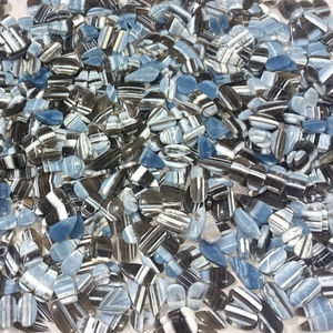 Lot de paires de cabochons d'opale bleue naturelle Owyhee, opale pigeon, pour la fabrication, vente en gros - Product Image 2