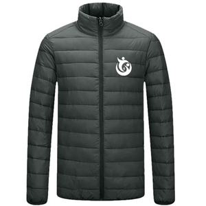 เสื้อแจ็คเก็ตบอมเบอร์มีฮู้ดสำหรับผู้ชาย CardiacSports ผ้าโพลีเอสเตอร์ลำลอง สไตล์วินเทจสำหรับฤดูใบไม้ร่วง ซิปด้านหน้า โลโก้ ซิปสองทาง กันน้ำ ระบายอากาศได้ดี เนื้อผ้าหนา - Product Image 6