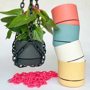 Cadena de resina resistente para colgar plantas y luces colgantes, enlace decorativo para techo, para jardín interior y decoración de iluminación del hogar - Product Image 1