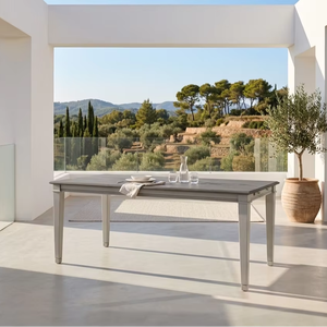 Table à manger en bois massif Contesa, écologique, durable, design moderne et minimaliste, finition naturelle, pour la maison et les restaurants - Product Image 3