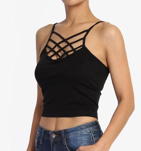 Nuevo Diseño Moderno, Top Corto Sin Costuras con Textura Acanalada y Resistente a las Arrugas para Mujer, Yoga, Gimnasio, Fitness, Logotipo Frontal Personalizado, Venta al Por Mayor, Running, Entrenamiento - Product Image 6