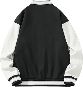 Wholesale OEM Matching Shoe Custom Winter Vintage School College <b>Men's</b> <b>Jackets</b> Coat Wool Letterman Varsity <b>Jacket</b> <b>Man</b> - Product Image 2