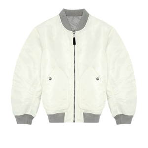 Chaqueta universitaria personalizada al por mayor con mangas de cuero sintético, uniforme de equipo de instituto o universidad. - Product Image 4