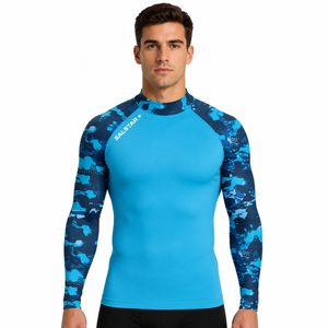 <b>Men</b> Quick-Dry <b>Stretch</b> Fitness Shirt Gym Clothes BJJ MMA Trend Rashguard Wrestling T Shirt Martial Arts Wear MMA Muay Thai Shirts - Product Image 1