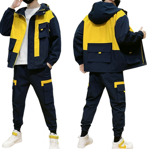 Nouveauté 2026 – Ensembles coupe-vent en nylon pour hommes, entièrement personnalisables, OEM, haute qualité, deux pièces, collection printemps, par le fabricant - Product Image 3