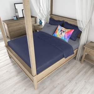 Westie Hippie Dawg Standard décoratif oeuvre taie d'oreiller léger et Super doux facile d'entretien housses de coussin - Product Image 4