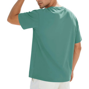 T-shirt Ringer Homme Écologique Respirant Grande Taille Léger 200 g/m² Service OEM ODM Style Vintage Coupe Ample - Product Image 3