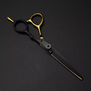 Professional Hair Cutting Thinning Scissors Barber Salon Hairdressing <b>Shears</b> Precision Stainless Steel Left-Handed <b>Long</b> <b>Handle</b> - Product Image 5