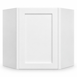 OEM 27 x 30 Inch Wall Diagonal <b>Corner</b> <b>Cabinet</b> <b>White</b> Shaker RTA Wholesale Vietnam Factory - Product Image 1