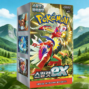 Scarlet ex Pack d'extension Édition Coréenne 30 Paquets Boîte de Boosters Jeu de Cartes à Collectionner Vente en Gros - Product Image 4