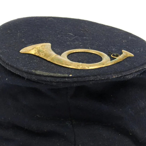 Kepis de Lana Gris Confederados con Banda Roja CS del Ejército de la Guerra Civil Americana - Product Image 2