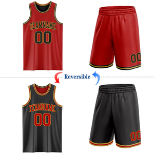 Proveedor de Uniformes de Baloncesto Reversibles OEM, Ropa Deportiva - Product Image 1