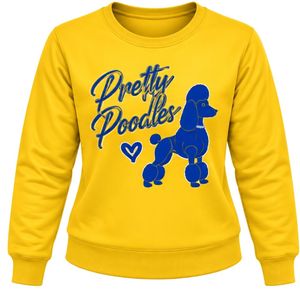 เสื้อสเวตเชิ้ตคอกลมผู้หญิง Sigma Gamma Rho สีเหลือง ลายกรีก ตัวอักษรกรีก ลายกราฟิก มหาวิทยาลัย แฟชั่นลำลอง สตรีทแฟชั่น - Product Image 1