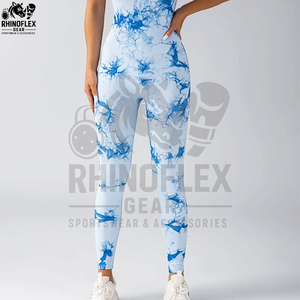 เลกกิ้งโยคะออกกำลังกายสำหรับผู้หญิง สั่งทำโลโก้ได้ ขายส่งราคาถูก มีหลายสีและดีไซน์ให้เลือก - Product Image 5