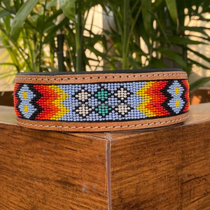 2024 New Personalized Wholesale Luxury Hand Tooled Genuine Leather Comfortable Pet <b>Dog</b> <b>Collar</b> Multi-Purpose Padded <b>Dog</b> <b>Collar</b> - Product Image 3