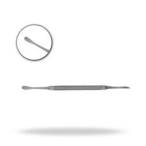 Elevador Perióstico Dingman con Raspador de 18 cm, Instrumento Quirúrgico Ortopédico para Elevación de Tejido Óseo - Product Image 1