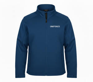 Veste Softshell 2026 Homme Légère et Respirante avec Fermeture Éclair Intégrale, Résistante à l'Eau et au Vent, Personnalisable pour Activités de Plein Air - Product Image 3