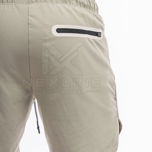 Pantalones Cortos Deportivos Premium para Hombre, Material que Absorbe la Humedad, Cintura con Cordón Ajustable, Ropa Deportiva para Fitness, Running, Gimnasio y Entrenamiento - Product Image 6