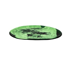 Bol et plat de service en résine faits à la main - Passe au lave-vaisselle - Design moderne européen personnalisable - Fabriqué en Inde - Product Image 1