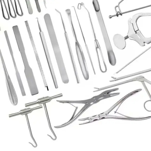 Juego de Instrumentos de Neurocirugía SureMed para Craneotomía, Acero Inoxidable, Alicates para Cráneo, Curetas Óseas, Elevadores, Pinzas - Product Image 4