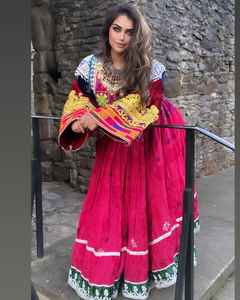 Service OEM ODM, prix de gros, robes de mariée vintage style afghan à lacets, respirantes, faites à la main, pour femmes, pour les occasions spéciales - Product Image 3